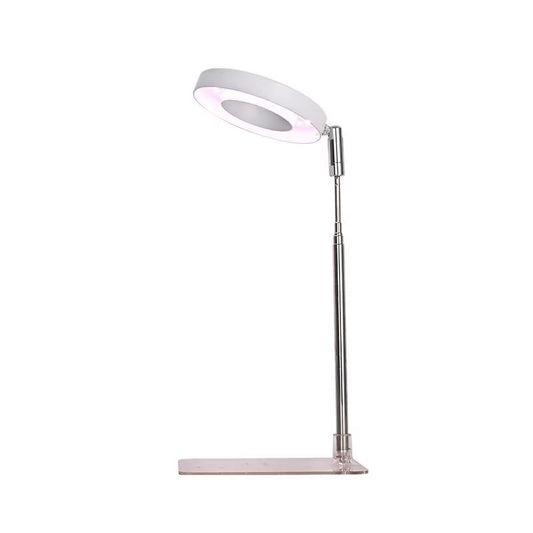 Grow Light Full Spectrum Light LED Grow Indoor Height Angle Adjustable Ring Grow Light Timer Height Adjustable USB Powered